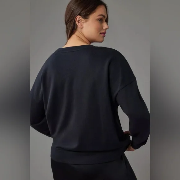 Phthalo Ruth ‘Bonne Année’ Varsity Crew Pullover - Picture 4 of 6